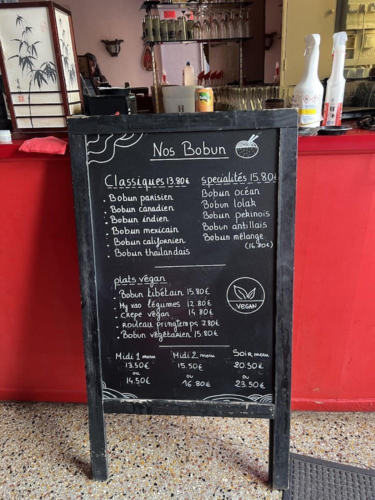 Restaurant La Tonkinoise - Menu Image 2